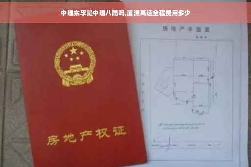中建东孚是中建八局吗,厦漳高速全程费用多少