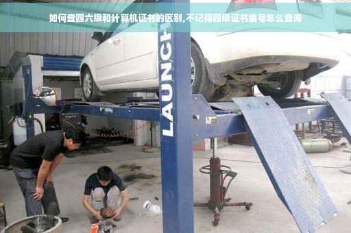 如何查四六级和计算机证书的区别,不记得四级证书编号怎么查询