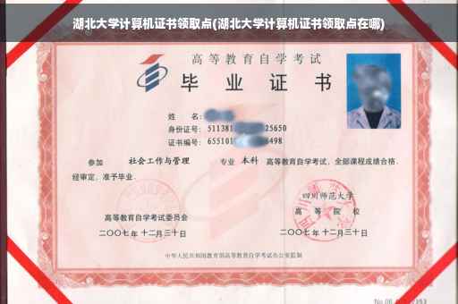 湖北大学计算机证书领取点(湖北大学计算机证书领取点在哪)