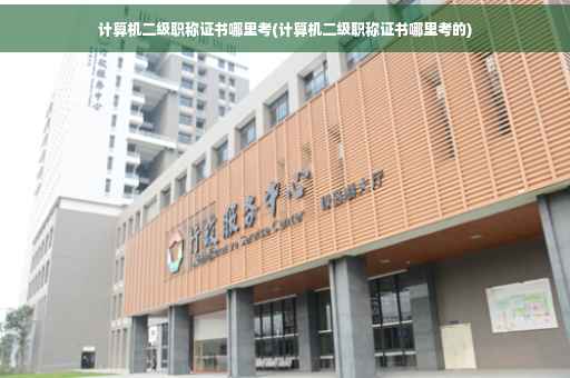 计算机二级职称证书哪里考(计算机二级职称证书哪里考的)