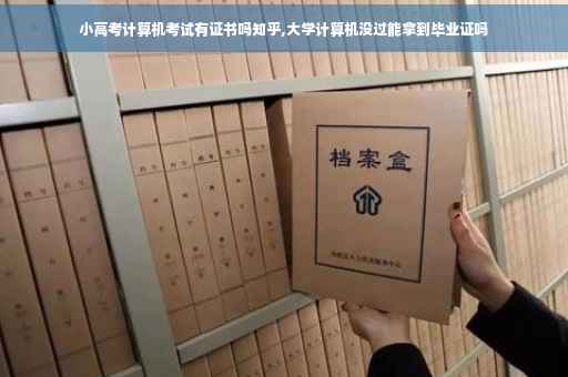 小高考计算机考试有证书吗知乎,大学计算机没过能拿到毕业证吗