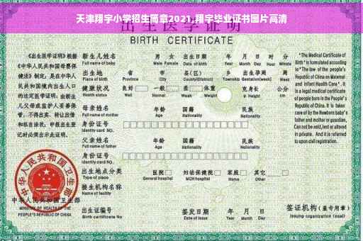 天津翔宇小学招生简章2021,翔宇毕业证书图片高清