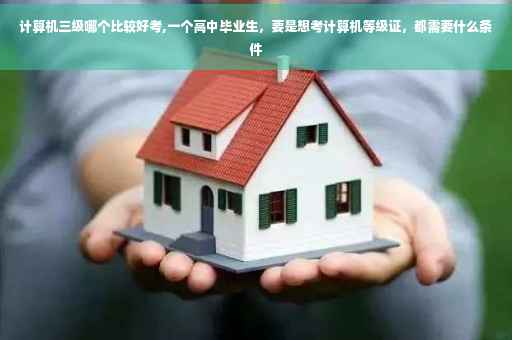 计算机三级哪个比较好考,一个高中毕业生，要是想考计算机等级证，都需要什么条件