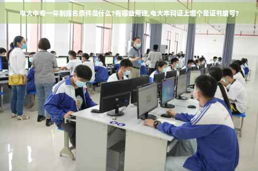 电大中专一年制报名条件是什么?有哪些用途,电大本科证上哪个是证书编号?