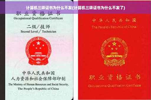 计算机三级证书为什么不发(计算机三级证书为什么不发了)