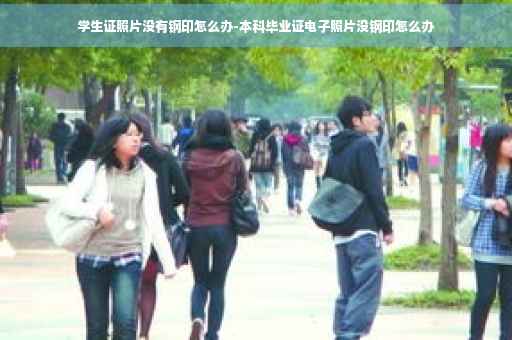 学生证照片没有钢印怎么办-本科毕业证电子照片没钢印怎么办