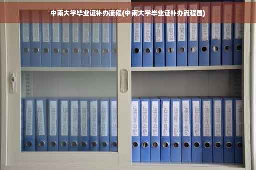 中南大学毕业证补办流程(中南大学毕业证补办流程图)