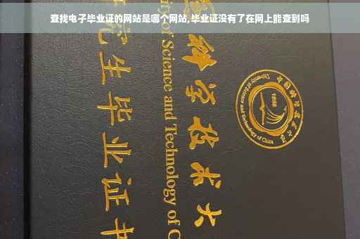 查找电子毕业证的网站是哪个网站,毕业证没有了在网上能查到吗