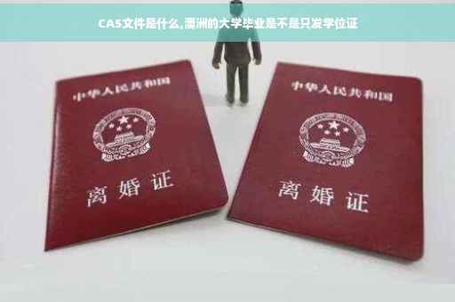 CAS文件是什么,澳洲的大学毕业是不是只发学位证