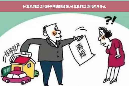 计算机四级证书属于初级职称吗,计算机四级证书包含什么