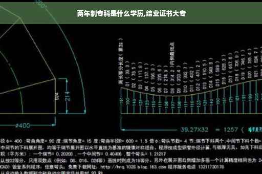 两年制专科是什么学历,结业证书大专