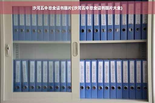 沙河五中毕业证书图片(沙河五中毕业证书图片大全)