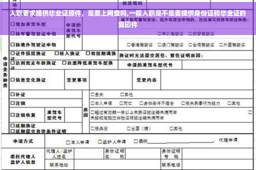 入职要求提供毕业证原件，是要上网查吗,一般入职是不是要提供身份证和毕业证的复印件