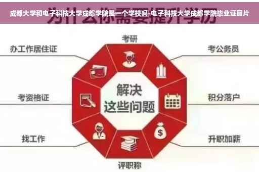 成都大学和电子科技大学成都学院是一个学校吗-电子科技大学成都学院毕业证图片