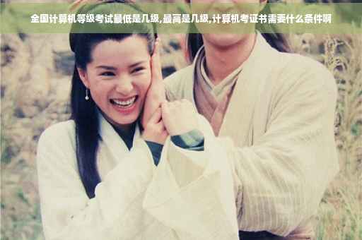 全国计算机等级考试最低是几级,最高是几级,计算机考证书需要什么条件啊