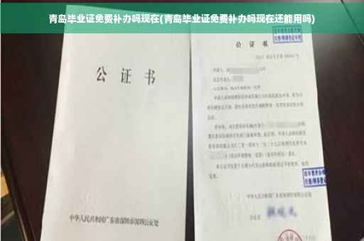 青岛毕业证免费补办吗现在(青岛毕业证免费补办吗现在还能用吗)