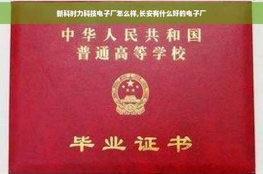 新科时力科技电子厂怎么样,长安有什么好的电子厂