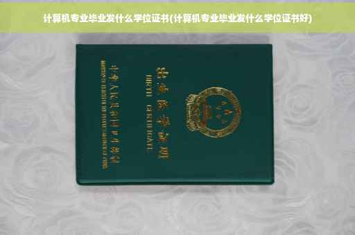 计算机专业毕业发什么学位证书(计算机专业毕业发什么学位证书好)