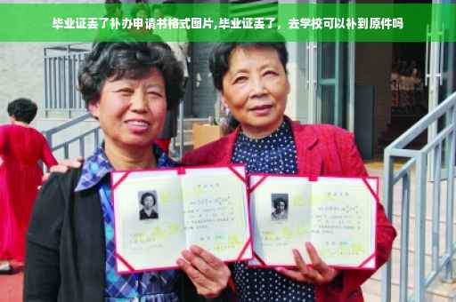 毕业证丢了补办申请书格式图片,毕业证丢了，去学校可以补到原件吗