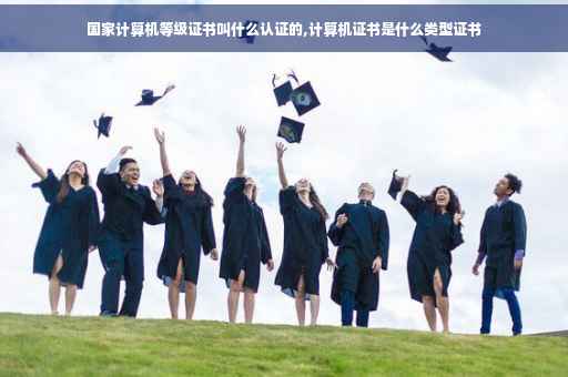 国家计算机等级证书叫什么认证的,计算机证书是什么类型证书