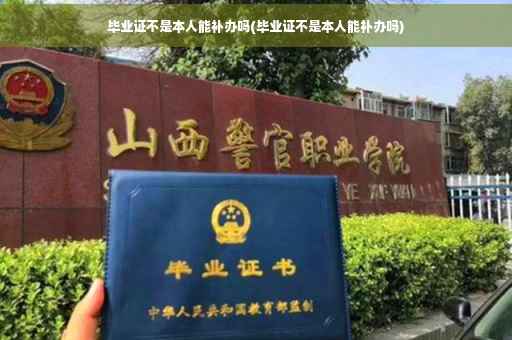 毕业证不是本人能补办吗(毕业证不是本人能补办吗)