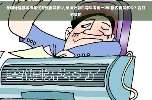 全国计算机等级考试考试费是多少,全国计算机等级考试一级B报名费是多少？我江苏省的