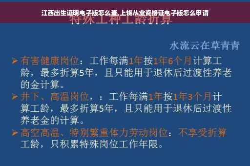 江西出生证明电子版怎么查,上饶从业资格证电子版怎么申请
