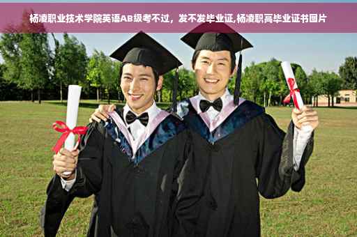 杨凌职业技术学院英语AB级考不过，发不发毕业证,杨凌职高毕业证书图片