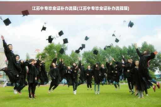 江苏中专毕业证补办流程(江苏中专毕业证补办流程图)