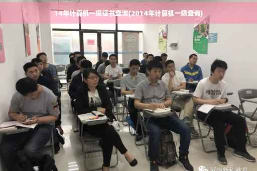 14年计算机一级证书查询(2014年计算机一级查询)