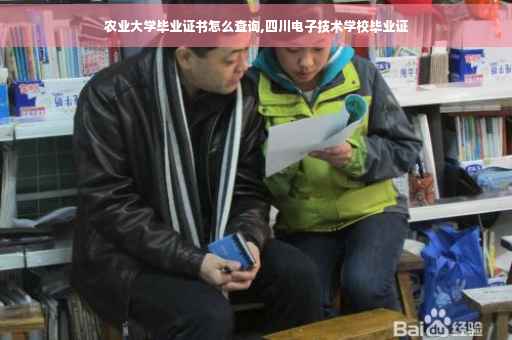 农业大学毕业证书怎么查询,四川电子技术学校毕业证