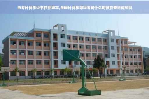自考计算机证书在那里拿,全国计算机等级考试什么时候能查到成绩啊