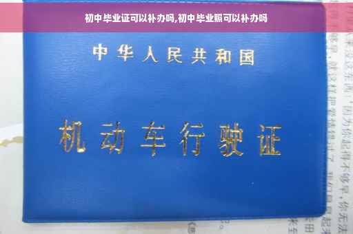 初中毕业证可以补办吗,初中毕业照可以补办吗