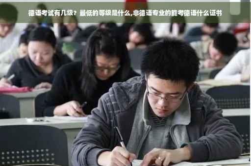 德语考试有几级？最低的等级是什么,非德语专业的能考德语什么证书
