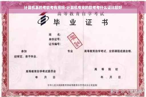 计算机系的考软考有用吗-计算机专业的软考考什么证比较好