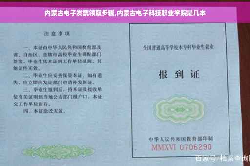 内蒙古电子发票领取步骤,内蒙古电子科技职业学院是几本