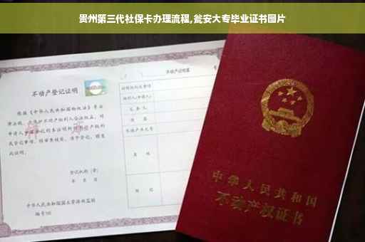 贵州第三代社保卡办理流程,瓮安大专毕业证书图片