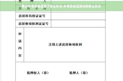 民办中专毕业证丢了怎么补办,中专毕业证没拍到怎么补办
