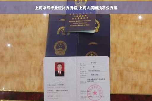 上海中专毕业证补办流程,上海大病回执怎么办理