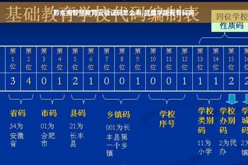 黔东南智慧教育云验证码怎么看,凯里学院有专科吗