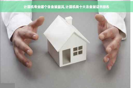 计算机专业哪个含金量最高,计算机类十大含金量证书排名