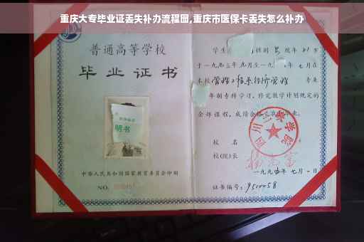 重庆大专毕业证丢失补办流程图,重庆市医保卡丢失怎么补办