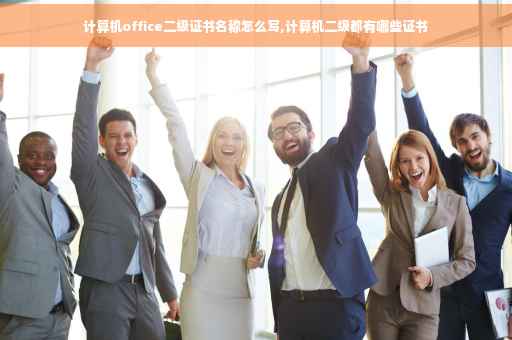 计算机office二级证书名称怎么写,计算机二级都有哪些证书