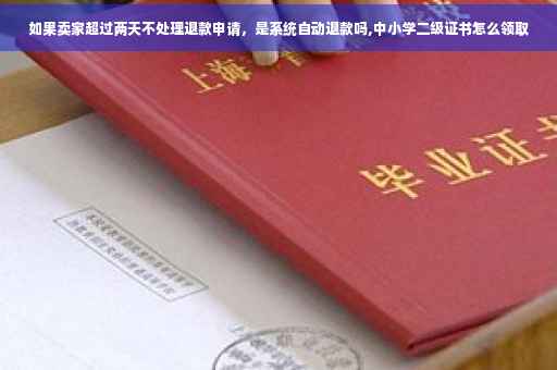 如果卖家超过两天不处理退款申请，是系统自动退款吗,中小学二级证书怎么领取