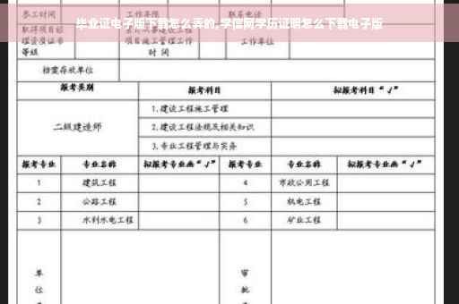 毕业证电子版下载怎么弄的,学信网学历证明怎么下载电子版