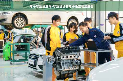 电子毕业证查询-毕业证证书电子版去哪里查看