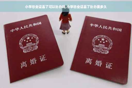小学毕业证丢了可以补办吗,小学毕业证丢了补办要多久