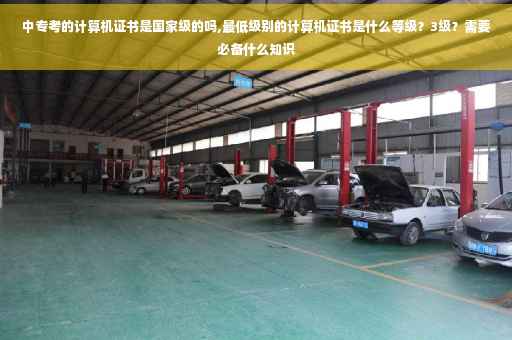 中专考的计算机证书是国家级的吗,最低级别的计算机证书是什么等级?3级?需要必备什么知识 中专考的计算机证书是国家级的吗,最低级别的计算机证书是什么等级?3级?需要必备什么知识
