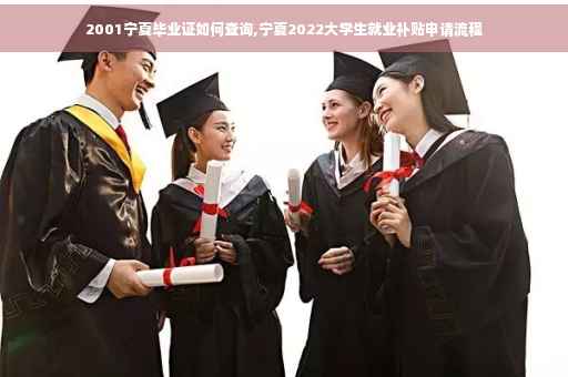 2001宁夏毕业证如何查询,宁夏2022大学生就业补贴申请流程