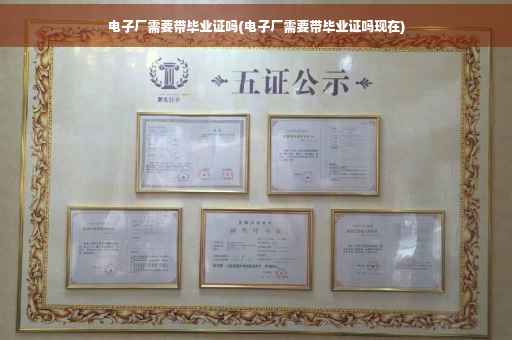 电子厂需要带毕业证吗(电子厂需要带毕业证吗现在)